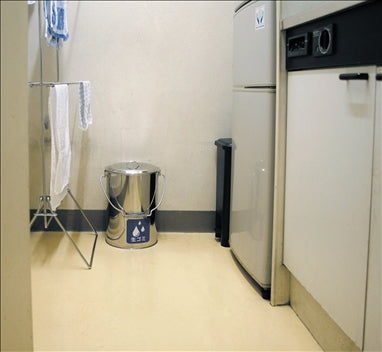 ステンレスペール 中カゴなし 12L