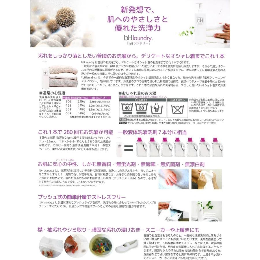 bHlaundry bHランドリー 無添加無香料 洗たく洗剤